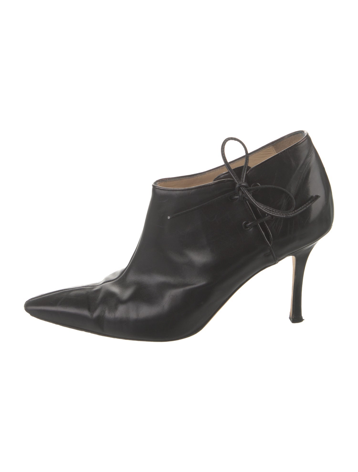 Manolo Blahnik Leather Boots