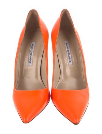 Manolo Blahnik Leather Pumps