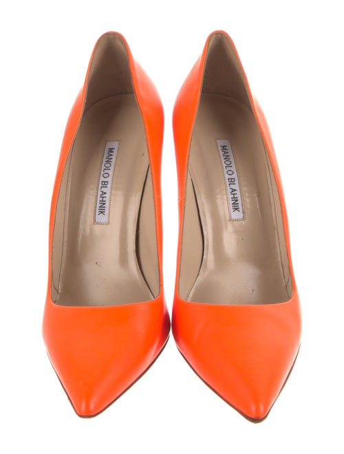 Manolo Blahnik Leather Pumps