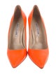 Manolo Blahnik Leather Pumps