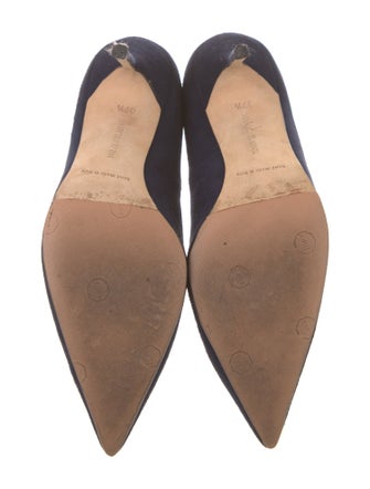 Manolo Blahnik Suede Pumps
