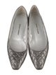 Manolo Blahnik Leather Flats