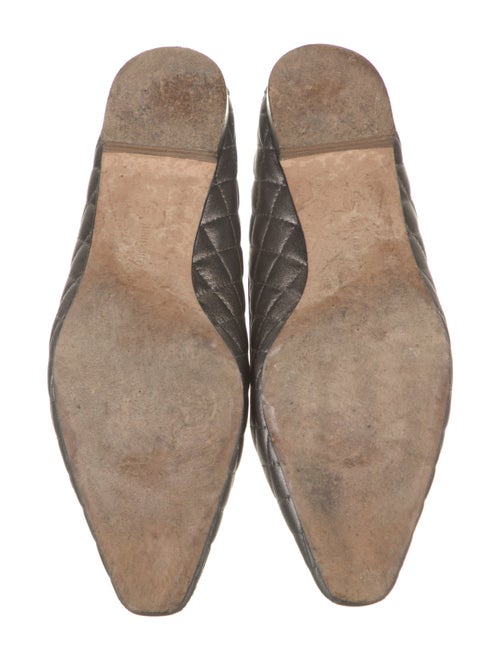 Manolo Blahnik Leather Flats