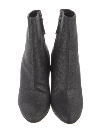 Manolo Blahnik Glitter Boots