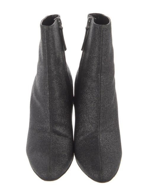 Manolo Blahnik Glitter Boots