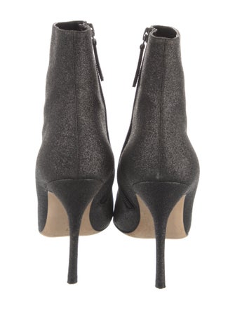 Manolo Blahnik Glitter Boots