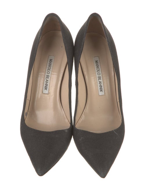 Manolo Blahnik Suede Pumps