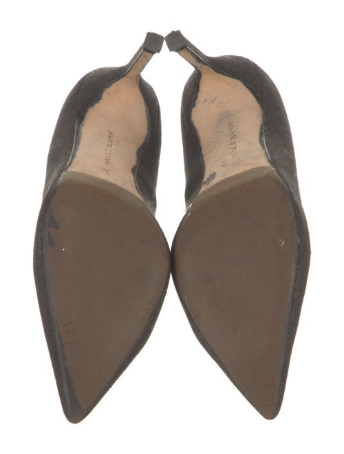 Manolo Blahnik Suede Pumps