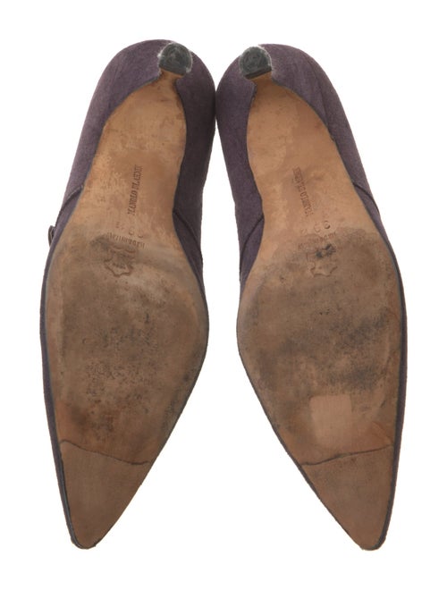 Manolo Blahnik Suede Pumps