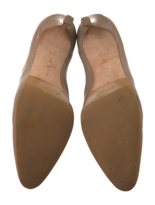 Manolo Blahnik Leather Mules