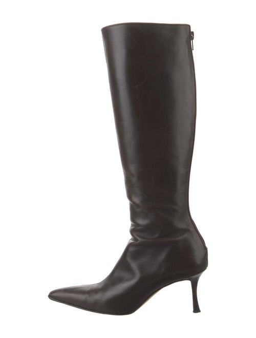 Manolo Blahnik Leather Boots