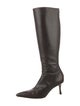 Manolo Blahnik Leather Boots