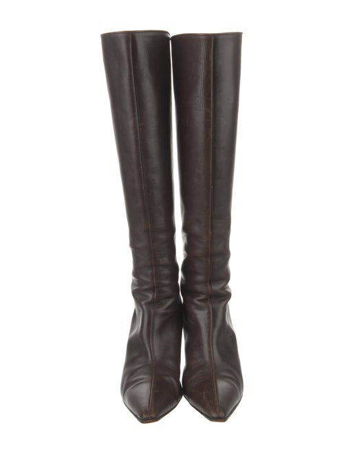 Manolo Blahnik Leather Boots