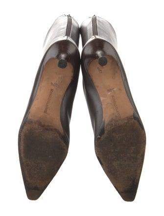 Manolo Blahnik Leather Boots