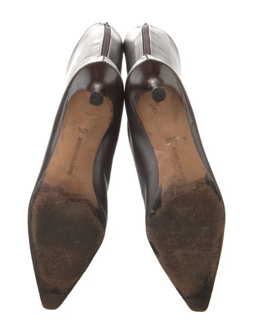 Manolo Blahnik Leather Boots