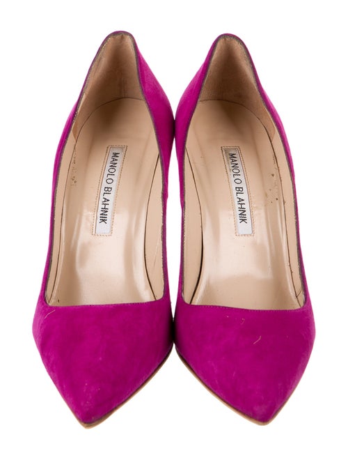 Manolo Blahnik Suede Pumps