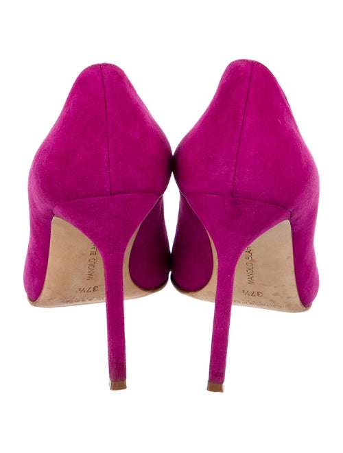 Manolo Blahnik Suede Pumps