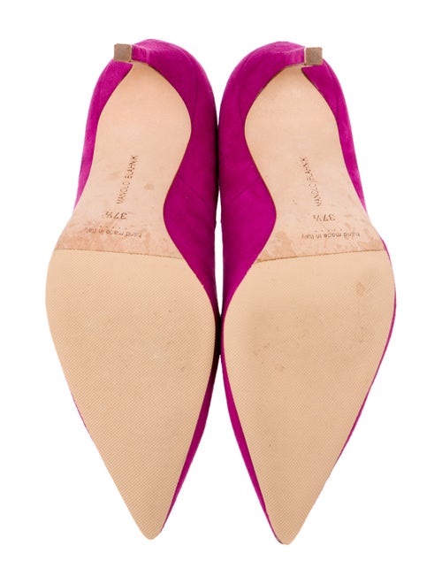Manolo Blahnik Suede Pumps