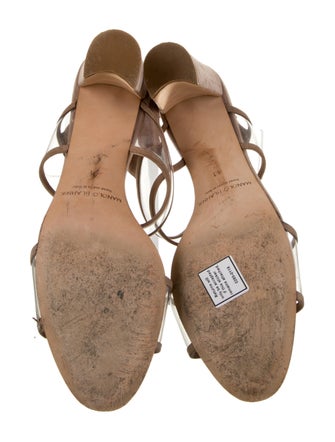 Manolo Blahnik PVC Gladiator Sandals