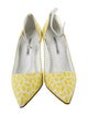 Manolo Blahnik Canvas Printed Pumps