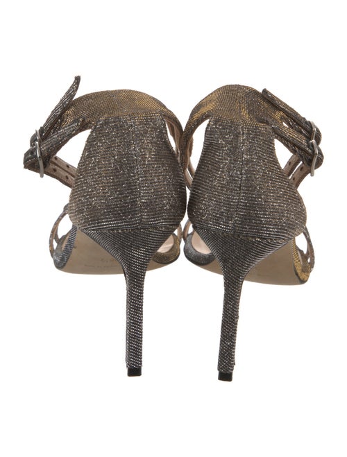 Manolo Blahnik Chain-Link Accents Sandals