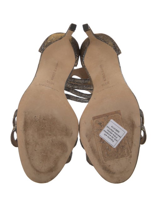 Manolo Blahnik Chain-Link Accents Sandals