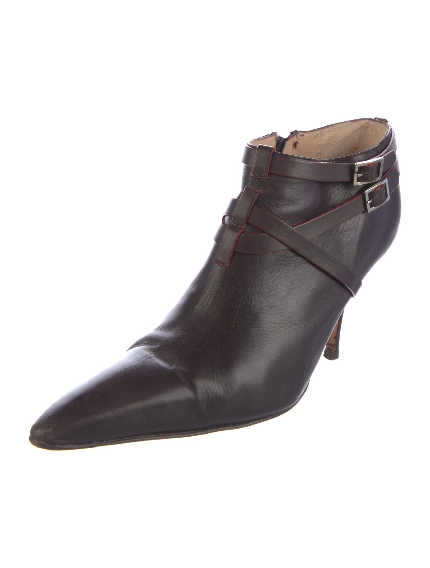 Manolo Blahnik Leather Boots