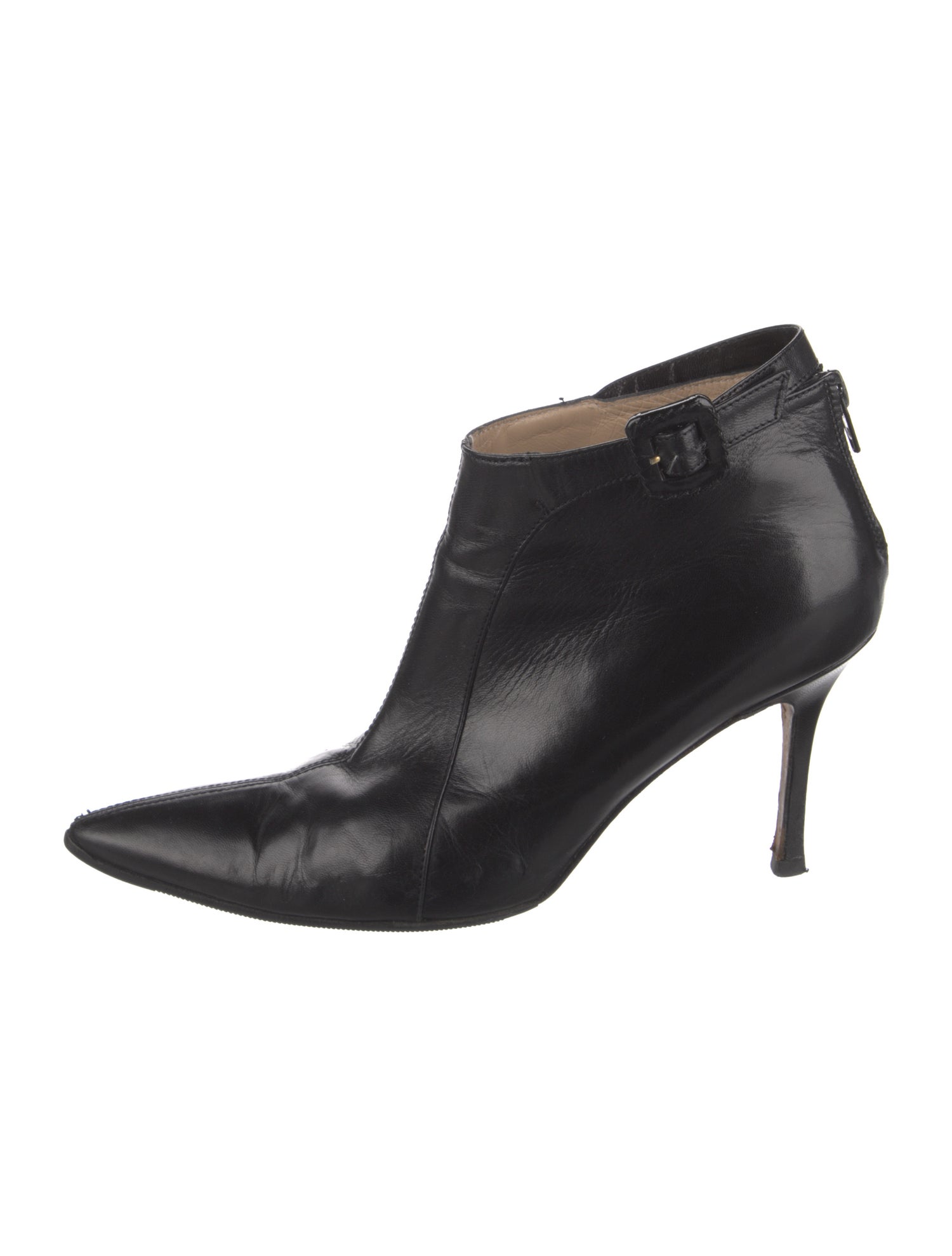 Manolo Blahnik Leather Boots