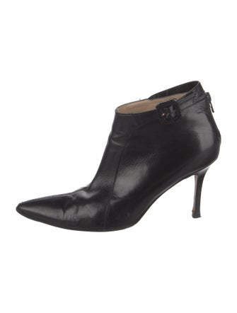 Manolo Blahnik Leather Boots