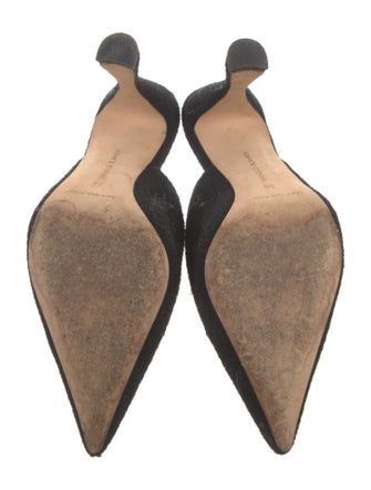 Manolo Blahnik Wool Mules