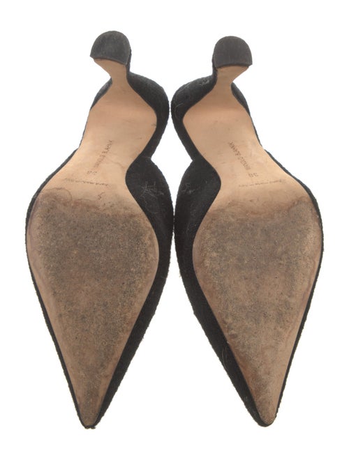 Manolo Blahnik Wool Mules