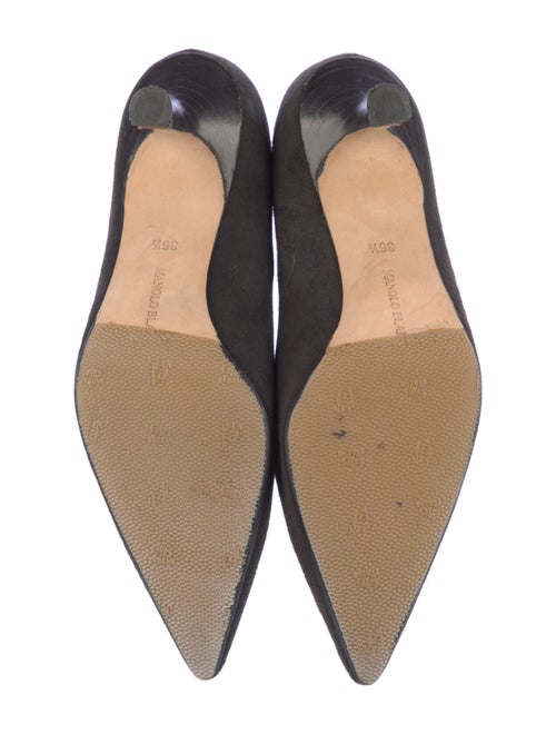 Manolo Blahnik Suede Pumps