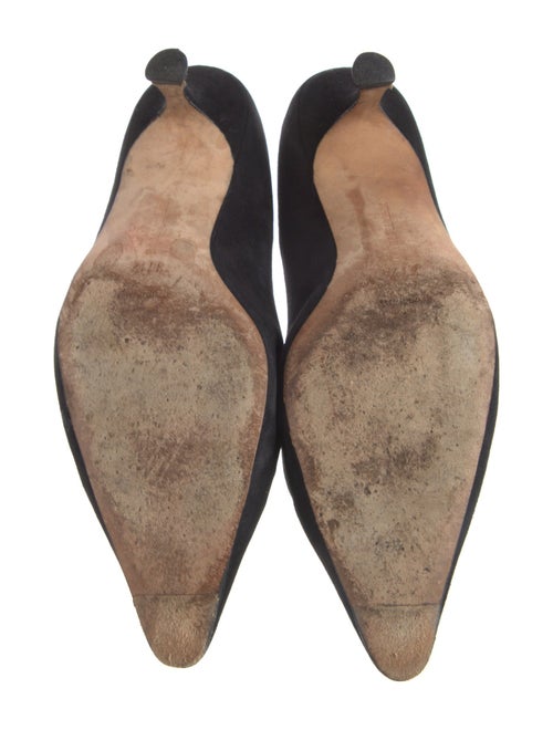Manolo Blahnik Suede Pumps