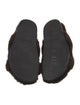 Manolo Blahnik Fur Slides