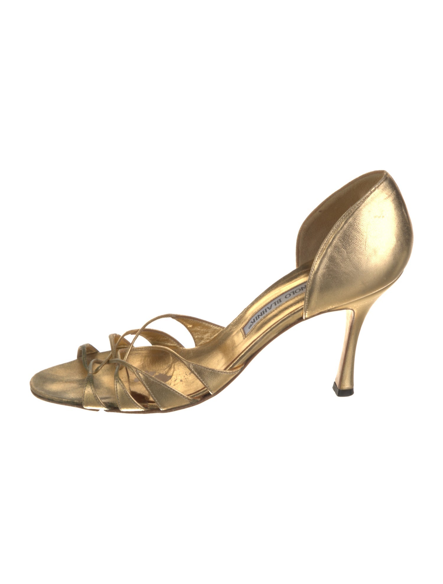 Manolo Blahnik Leather Pumps