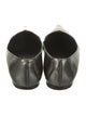 Manolo Blahnik Leather Ballet Flats