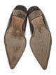 Manolo Blahnik Leather Ballet Flats