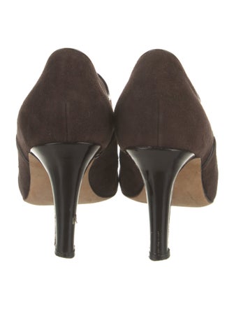 Manolo Blahnik Suede Pumps