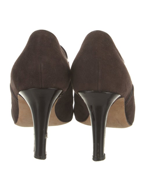 Manolo Blahnik Suede Pumps
