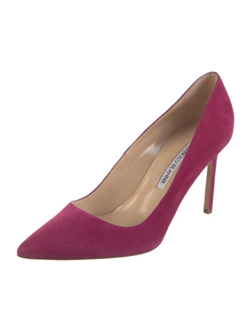 Manolo Blahnik Suede Pumps
