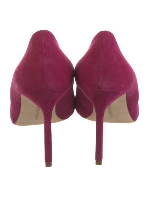 Manolo Blahnik Suede Pumps