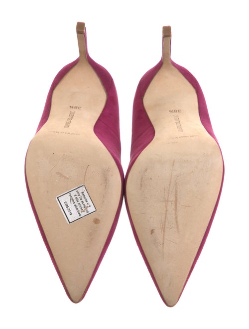 Manolo Blahnik Suede Pumps