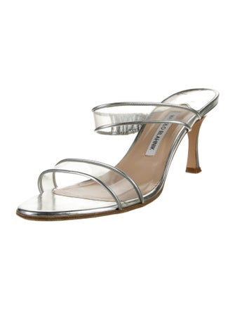 Manolo Blahnik PVC Slides