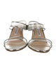 Manolo Blahnik PVC Slides