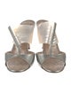 Manolo Blahnik Patent Leather Slides