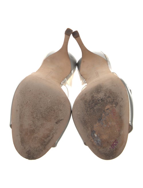 Manolo Blahnik Patent Leather Slides