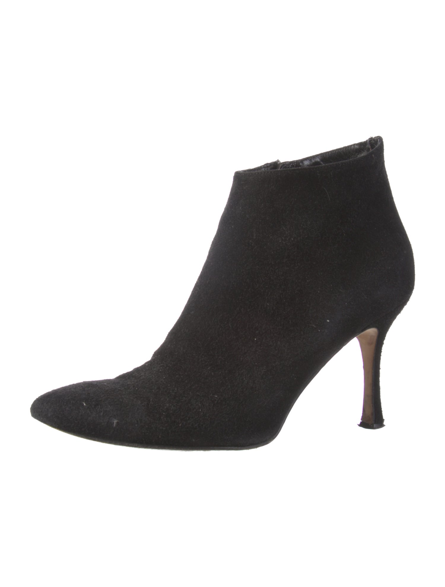 Manolo Blahnik Suede Boots