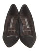 Manolo Blahnik Suede Pumps
