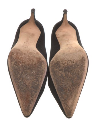 Manolo Blahnik Suede Pumps