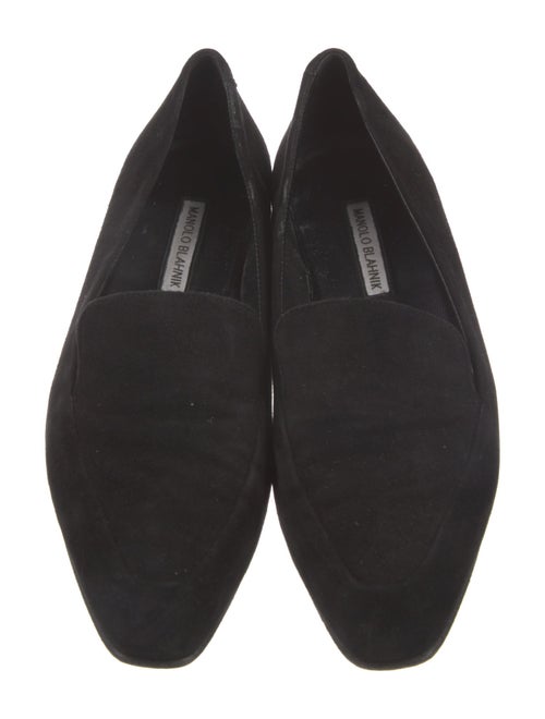 Manolo Blahnik Suede Loafers